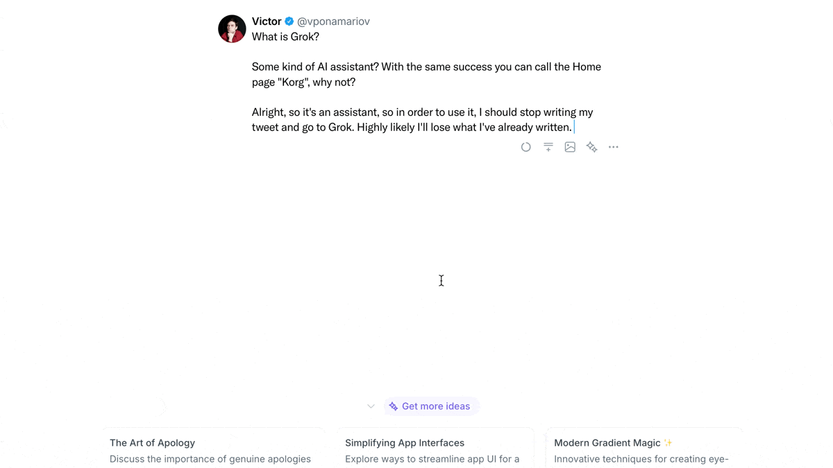 How Typefully utilizes AI to help writing better posts