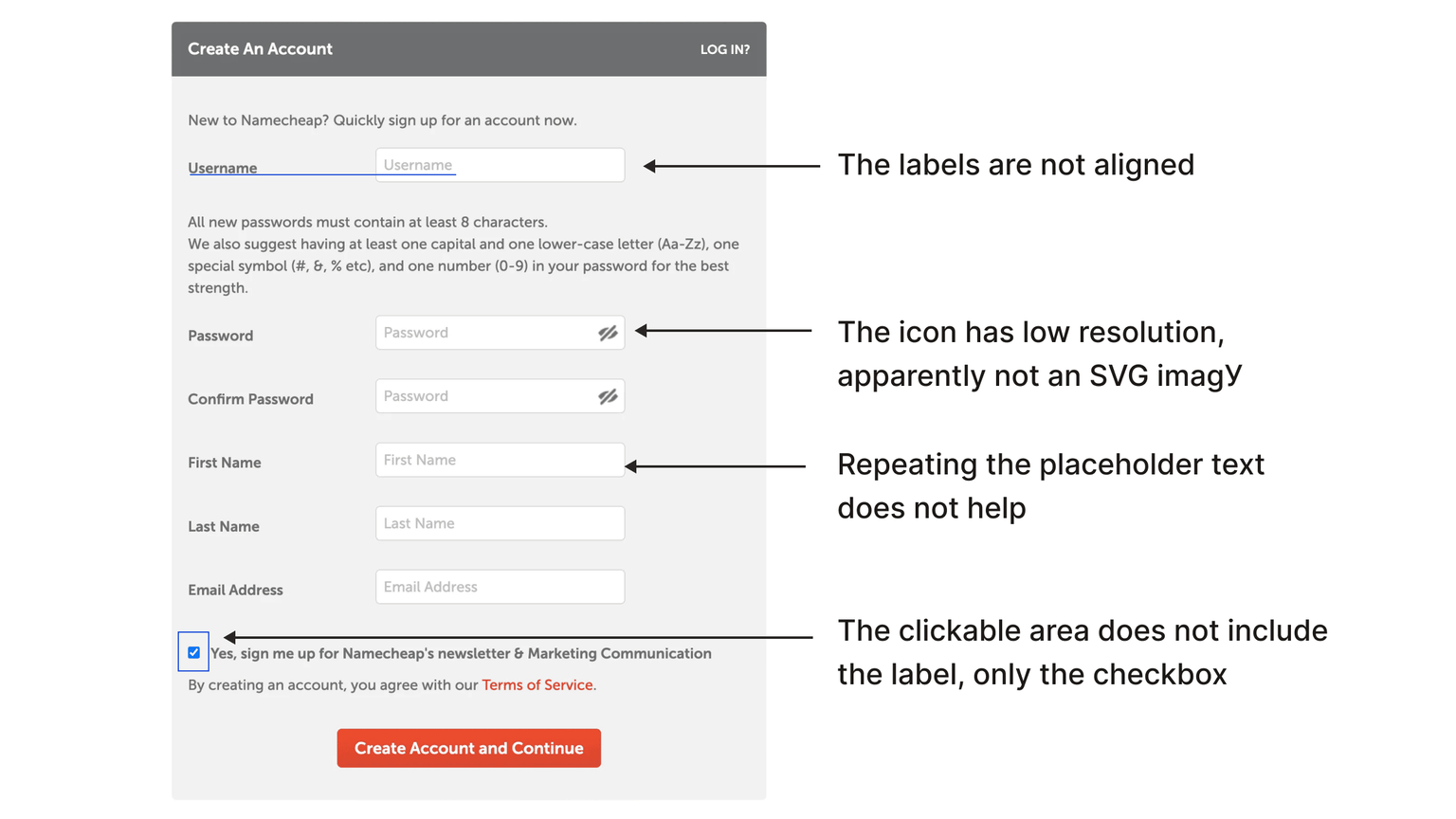 Small but important UI details
