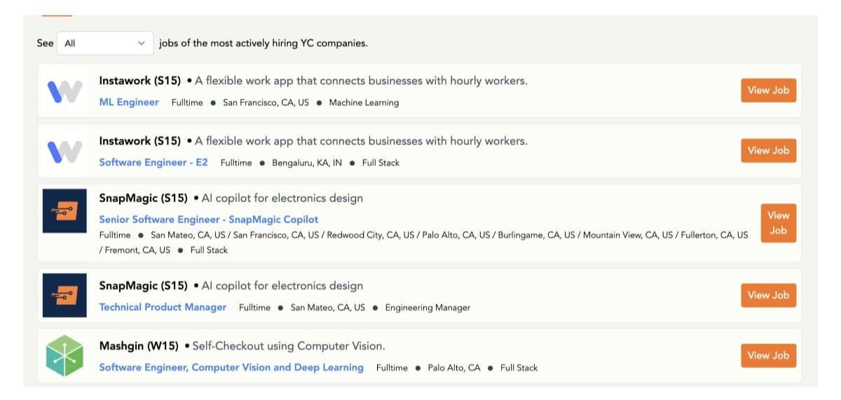 Flex shrink issue in a job board UI